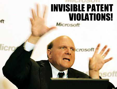 Invisible Patent Violations